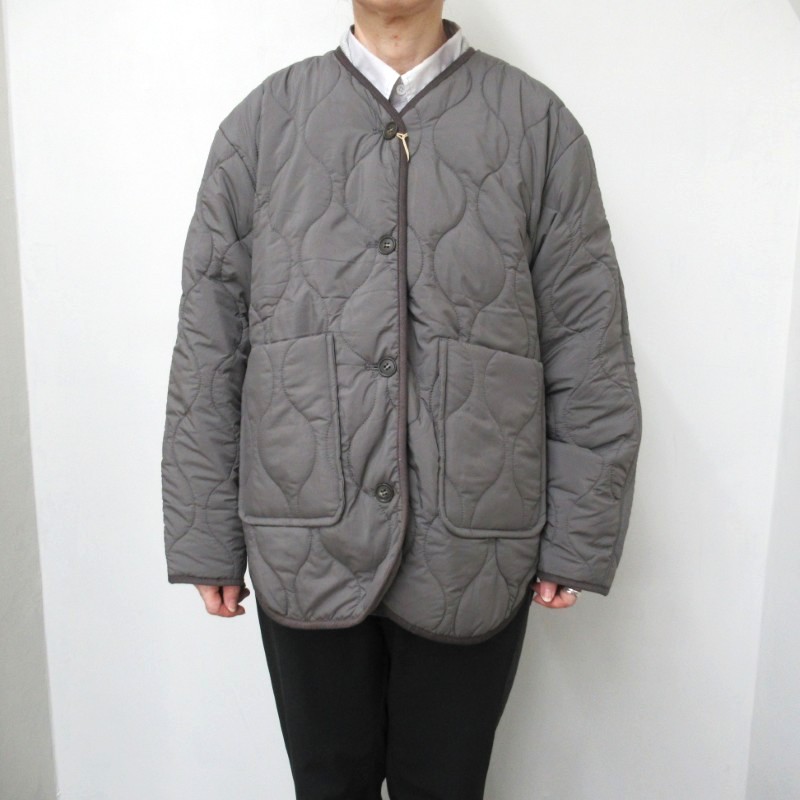 MidiUmi キルティングコクーンスリーブジャケット /CGY92